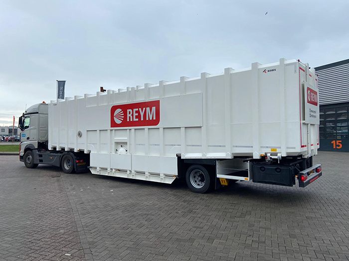 Another mobile storage container KOKS Tainer for REYM Veendam